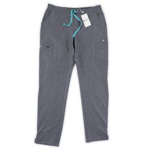 NEW FIGS W Yolo Skinny Pants grey Technical Collection scrubs size S